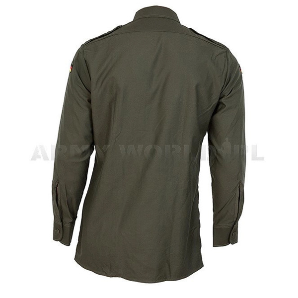 Field Shirt Bundeswehr Oliv Original Demobil SecondHand