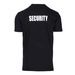 T-Shirt Security Fostex Garments Czarny Powystawowy
