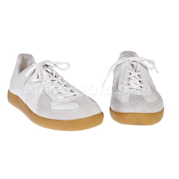 Sport Shoes Military Trainers Bundeswehr White M1 Original Used