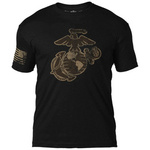 T-shirt USMC EGA 'Distressed' 7.62 Design Heather Black