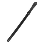 Pałka Policyjna Treningowa Gumowa Krótka 43,5 cm Dominator Czarna