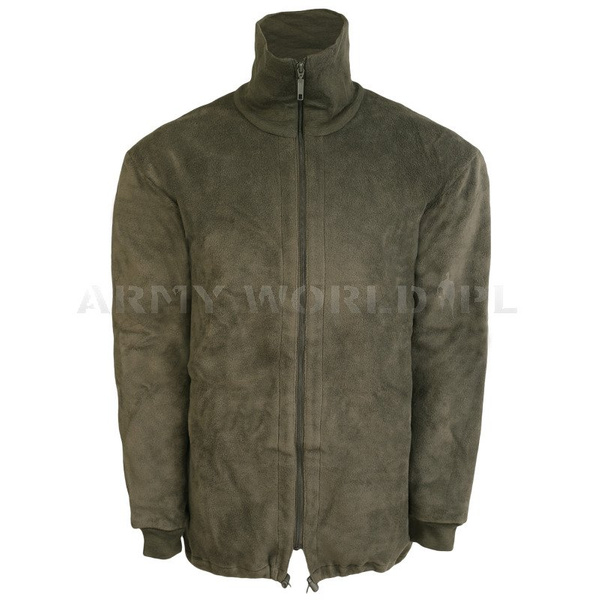 Belgian Army Fleece Jscket Olive Genuine Military Surplus New new storage condition CLOTHING Men s Clothing Fleeces Military Military shop ArmyWorld.pl