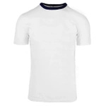 Military T-shirt Navy Bundeswehr White Original Used II Quality - Set Of 10 Pieces