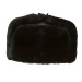 Czapka Uszatka Oficera Marynarki Rosyjskiej Skórzana Z Futrem Czarna Oryginał Nowa