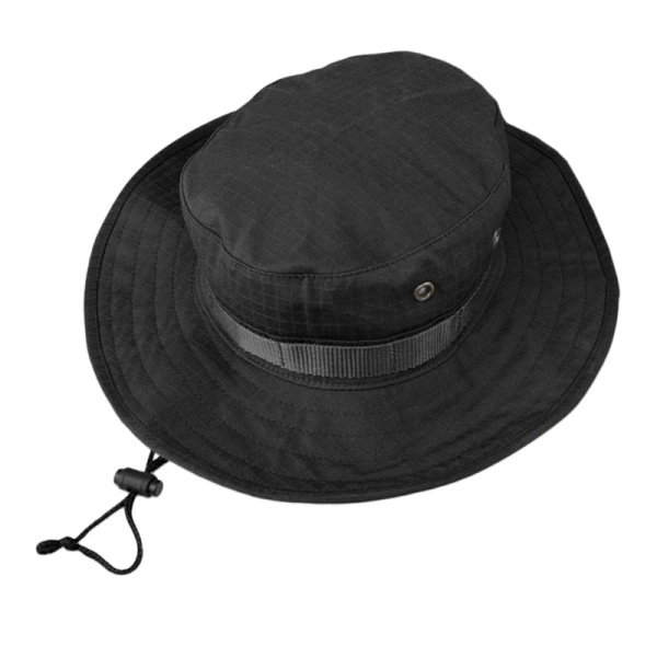 Kapelusz Wojskowy Bonie Rondo Dominator Czarny