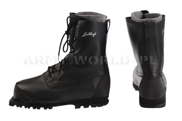 Buty Narciarskie Husky Ski M2 70 mm Print Lundhags Czarne Oryginał Demobil BDB