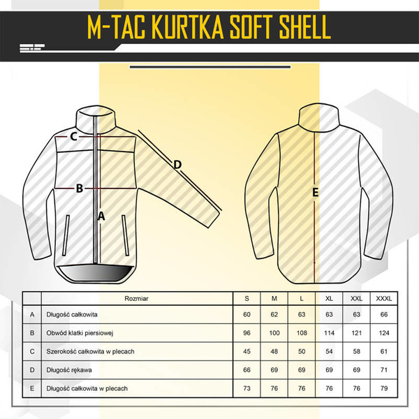 Kurtka SoftShell M-Tac Olive (20201001)