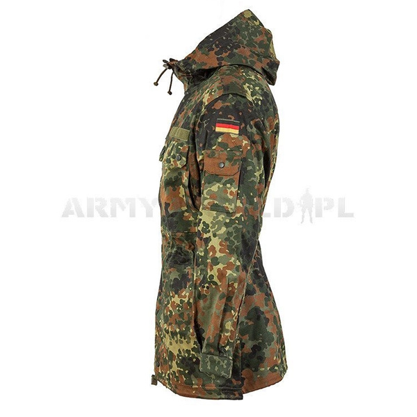 Military Jacket Parka Bundeswehr Flecktarn Genuine Military Surplus Used