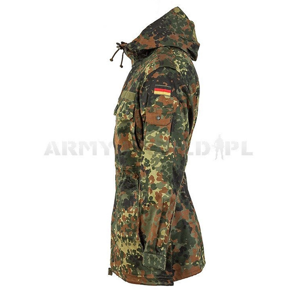 Military Parka Jacket Bundeswehr Flecktarn Original New