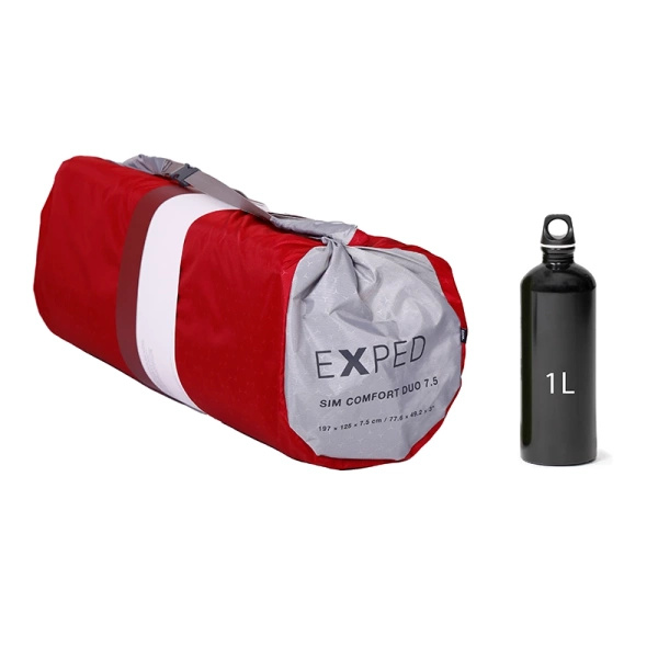 Karimata Samopompująca SIM Comfort Duo 7.5 Exped Ruby Red (EXP1062)