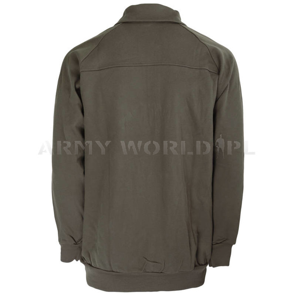 Bluza Dresowa Wojskowa Austriacka M2 Olive Oryginał Demobil BDB