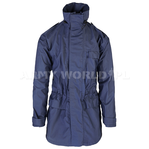 British Army Waterproof Jacket Wet Weather Navy Blue Genuine Military Surplus II Quality