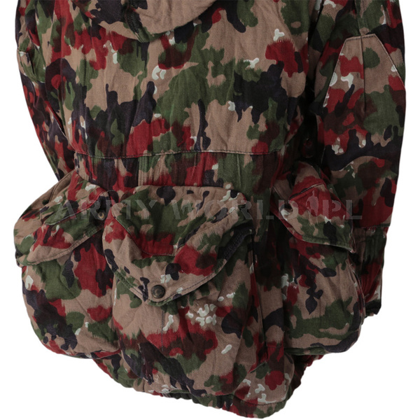 Kurtka Parka Wojskowa Szwajcarska M70 Alpentarn Oryginał Nowa