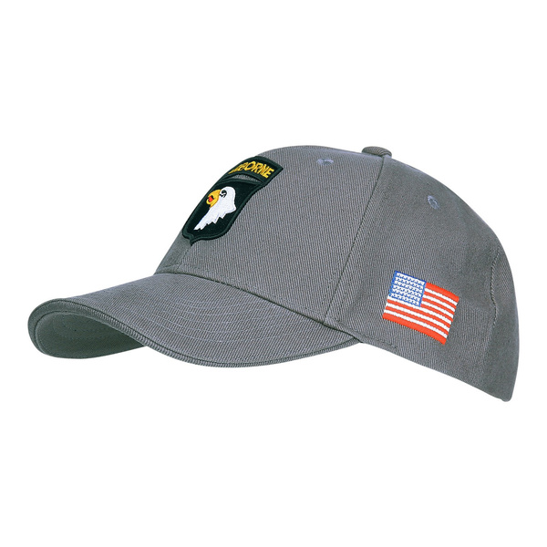 Czapka Baseball Cap 101st Airborne Fostex Garments Grey (215151)