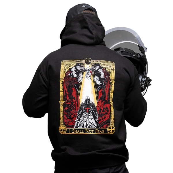 Bluza No Fear Hoodie Brothers In Arms Black