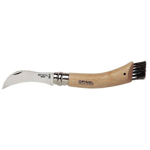 Mushroom Knife With  OPINEL INOX N°8 Natural (001327)