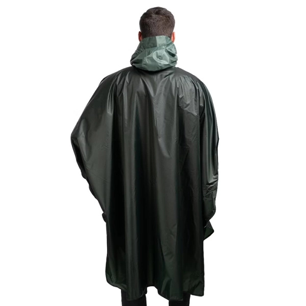 Peleryna Przeciwdeszczowa / Poncho Color Matching Raincoat Naturehike Army Green (CNH23RG001)