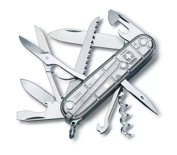 Scyzoryk Victorinox Huntsman 91 mm Silver Tech (1.3713.T7)