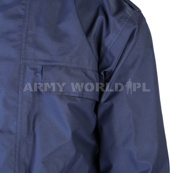 British Army Waterproof Jacket Wet Weather Navy Blue Genuine Military Surplus II Quality