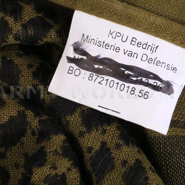 Arafatka Wojskowa Holenderska Olive / Czarna Oryginał Demobil II Gatunek