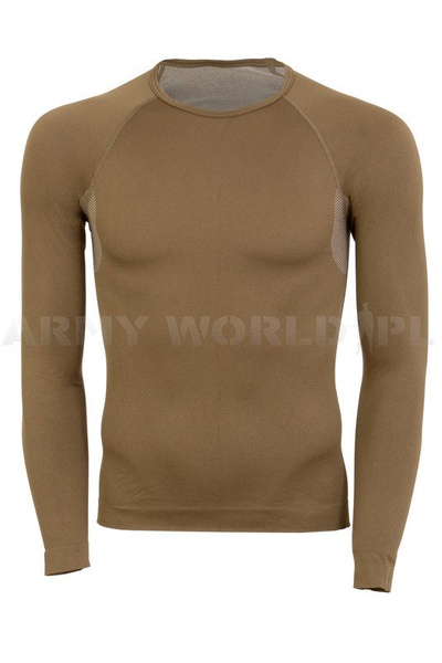 Bluza Unisex DRY Brubeck Khaki (LS00130)