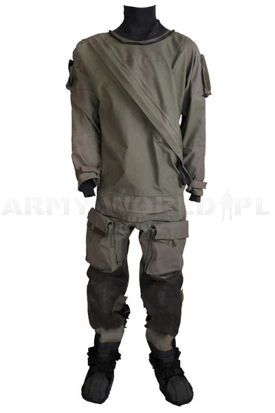 Suchy Sztormiak Wojskowy TYPHOON Gore-Tex LZ-TPN Olive Oryginał Demobil DB