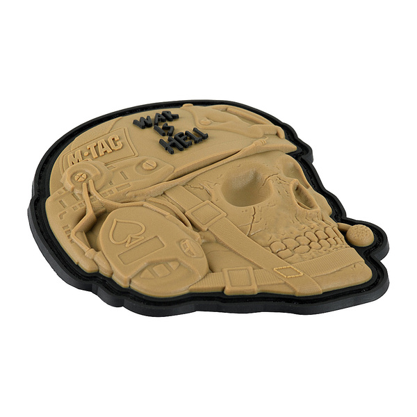 Naszywka War is Hell 3D PVC M-Tac Coyote (51328005)
