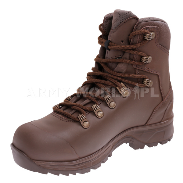 Buty Bojowe Haix Forsvaret Combat Boots Heavy GTX Gore-Tex Brąz Nowe II Gatunek