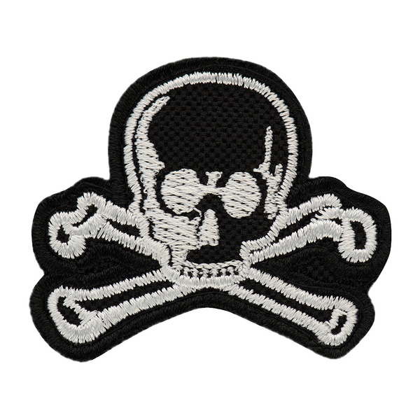 Naszywka Old Skull M-Tac Czarna (51132002)