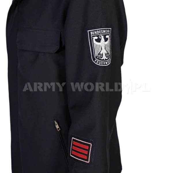 Kurtka Wojskowa Bundeswehr Czarna Oryginał Nowa