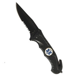 Tactical Folding Knife RESCUE With Blade blocade Mil-tec New (15323000)