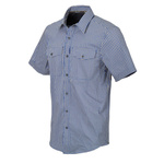 Shirt Covert Concealed Carry Short Sleeve Royal Blue Checkered Helikon-Tex (KO-CCS-CB-C4)