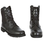 Buty Wojskowe Skórzane Wzór 926/MON Wersja Letnia Czarne Używane BDB