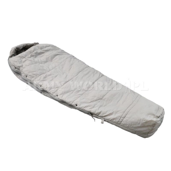 Śpiwór Wojskowy  Intermediate Cold TENNIER Szary Orginał Demobil DB