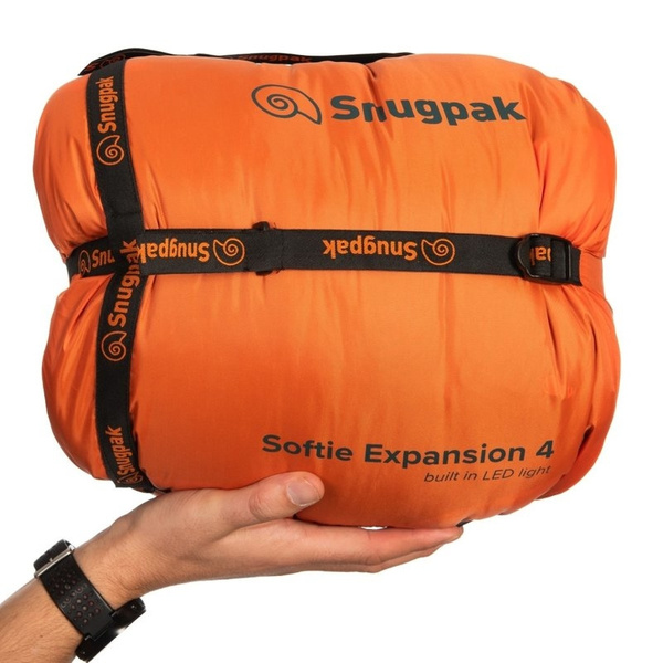 Śpiwór Snugpak Softie Expansion 4 Red /Black (-10°C /-15°C)