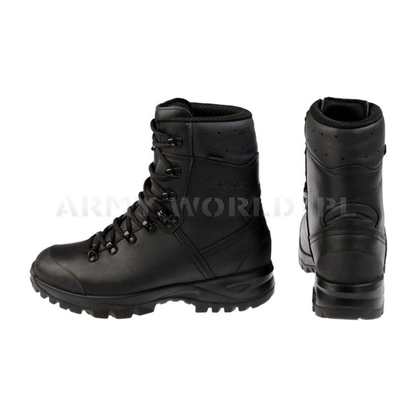 Buty LOWA Bundeswehr Gore-Tex 10406 Czarne Oryginał Demobil