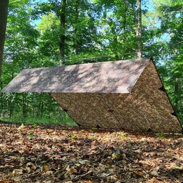 Płachta Biwakowa Tarp 3x3 DD Hammocks Multicam