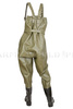 Rubber Waders Rainproof  Hevea / Limex Bundeswehr Original Used