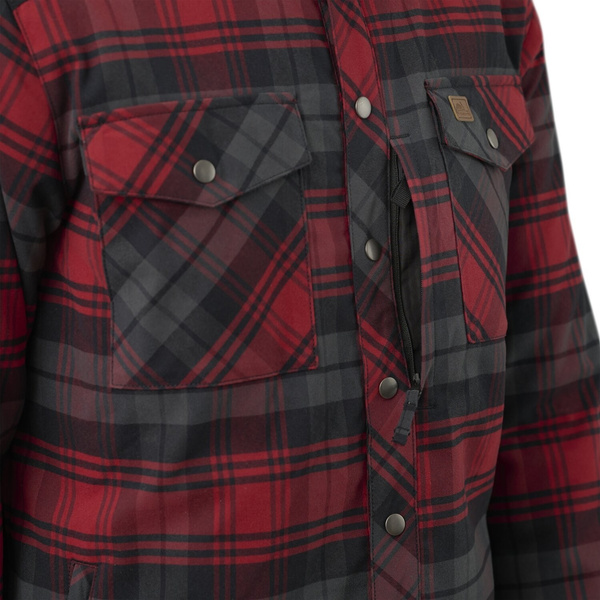 Koszula Ocieplana Winter Warden Helikon-Tex Slate Crimson Plaid (KO-WWS-PB-PJ)