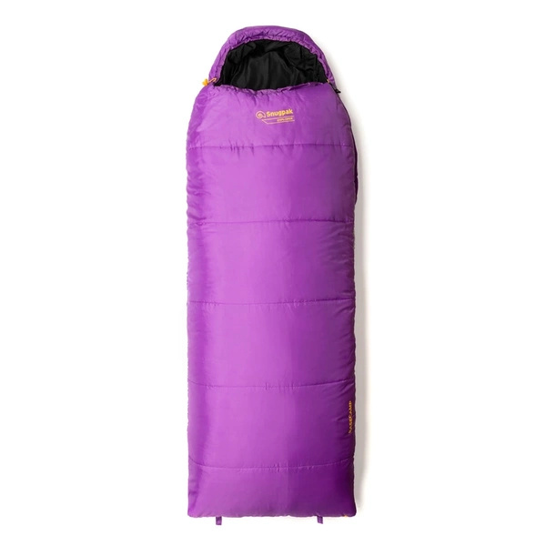 Kids' Sleeping Bag Snugpack Basecamp Explorer Purple