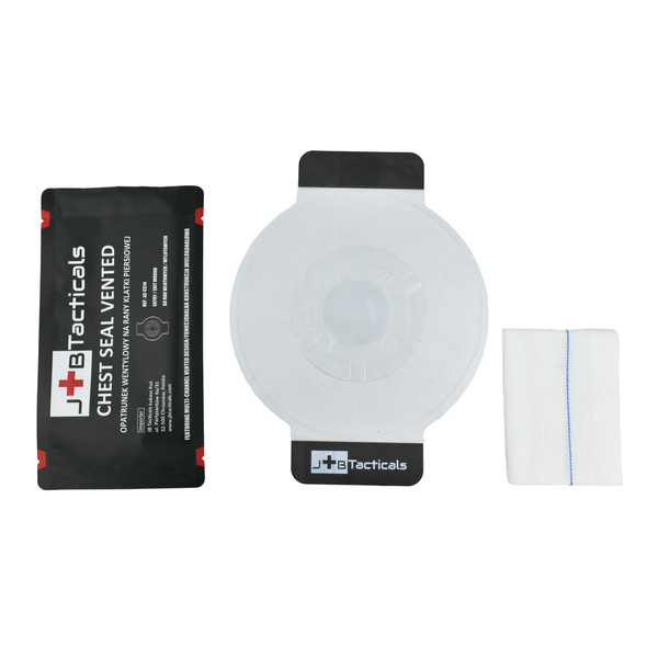 Opatrunek Wentylowy Na Rany Klatki Piersiowej Chest Seal Vented AZ-CS14 JB Tacticals 
