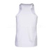 Podkoszulek Bawełniany Tank Top Bodu Gładki Life Line Biały Powystawowy