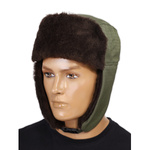 Czapka Uszatka Zimowa Dominator Olive