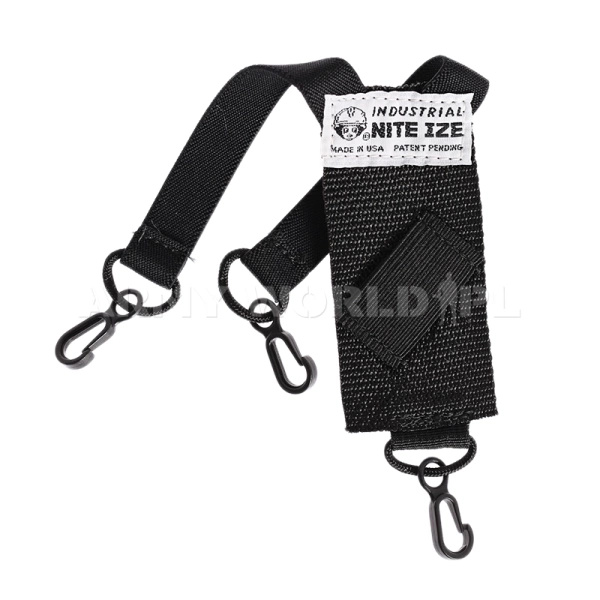 Uchwyt Do Latarki Na Hełm Nite Ize Czarny Powystawowy