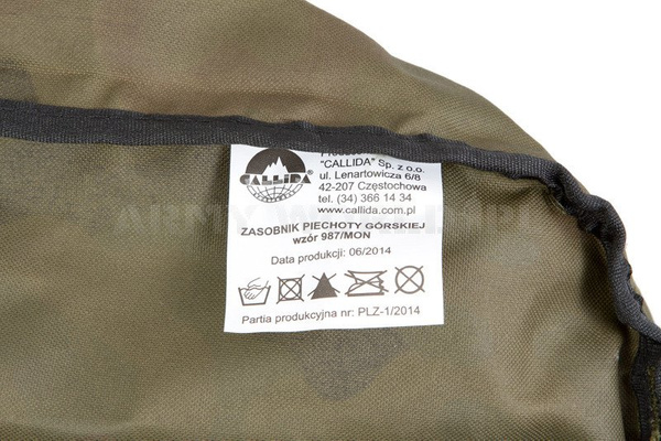 Zasobnik Piechoty Górskiej 987/MON + Plecak Patrolowy PL Camo Oryginał Nowy