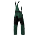 Spodnie Na Szelkach Robocze Engelbert Strauss Image Zielono /Czarne Oryginał Demobil DB