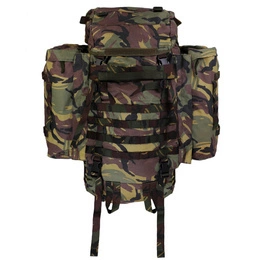 Plecak Holenderski DPM Z Metalowym Stelażem 60l + 20l Kieszenie Boczne MOLLE Oryginał Demobil DB