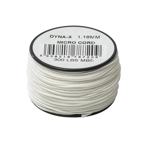 Linka Dyna X Micro Cord (100+ft) Atwood Rope MFG Biała (CD-MX1-NL-20)