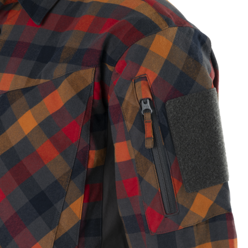 Tactical Shirt MBDU Flannel® Long Sleeve Helikon-Tex Dark Autumn Checkered (KO-MBD-NS-2O)