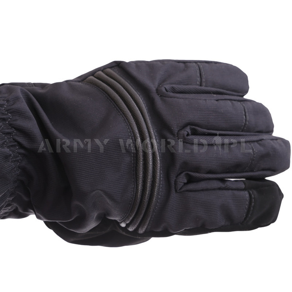 Rękawice Taktyczne Wojskowe Holenderskie HIPORA M2 Czarne Oryginał Nowe